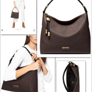 Michael Kors Lexington Signature Shoulder Bag